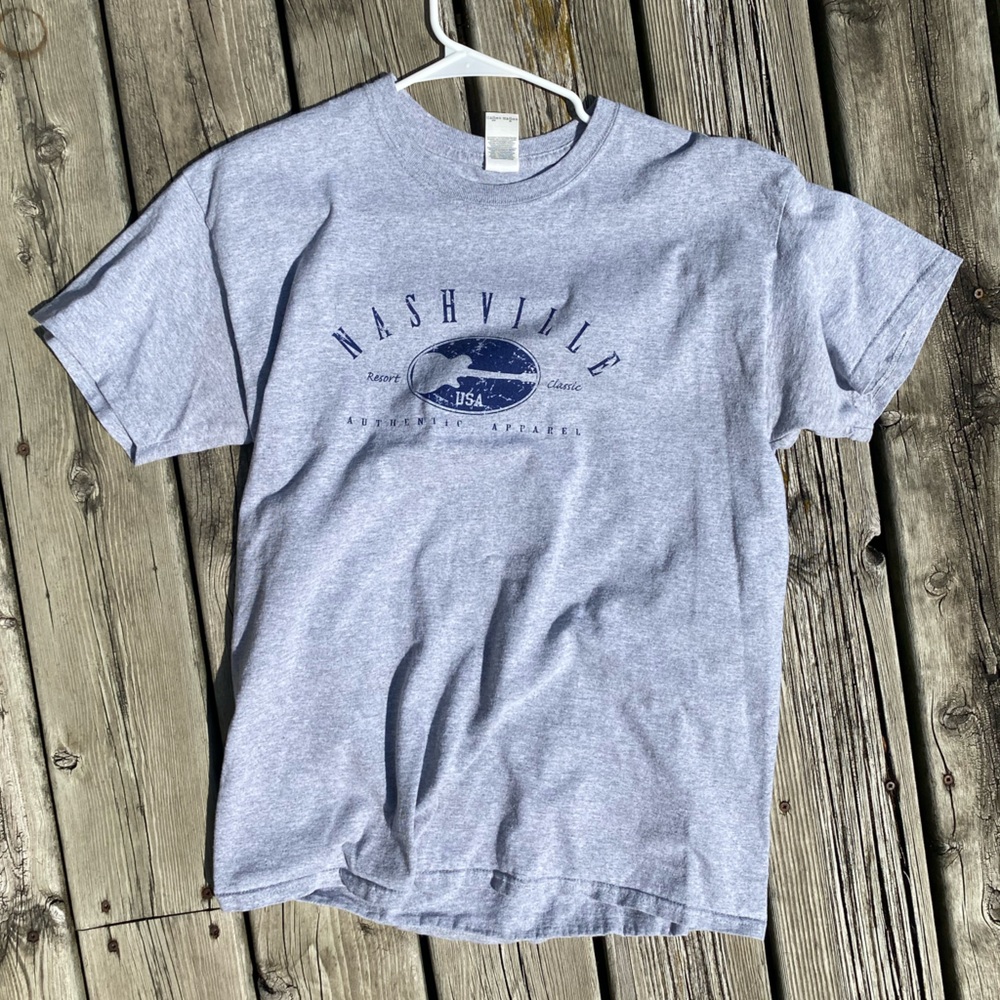 Gildan Gray Short Sleeve Tee